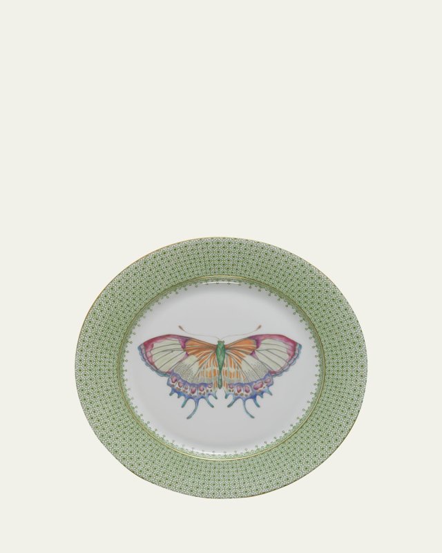 Apple Lace Dessert Plate with Butterfly Center
